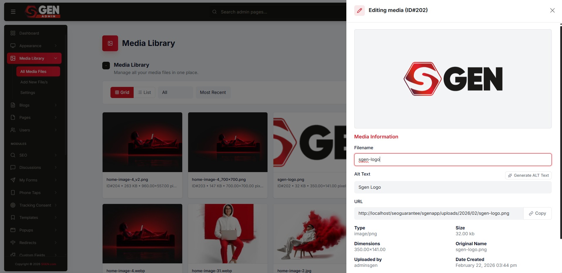 Media Library 1 Ss