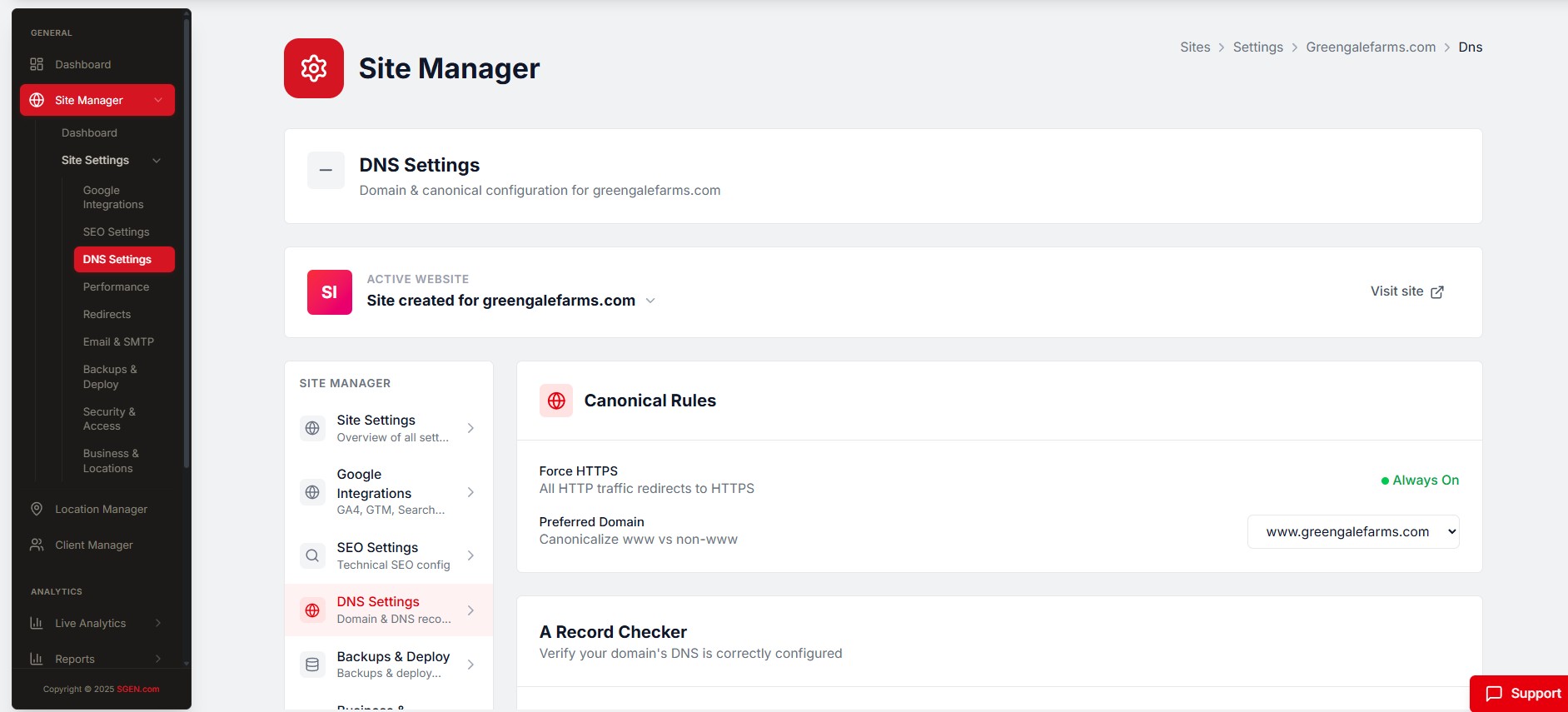 Sitemanager 1d Ss