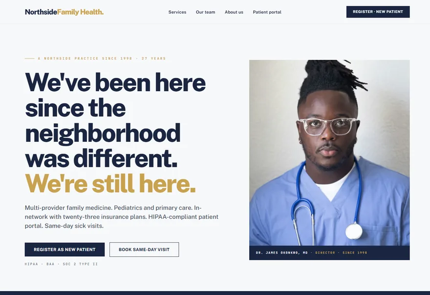 Northside Family Health, a $500 SGEN build